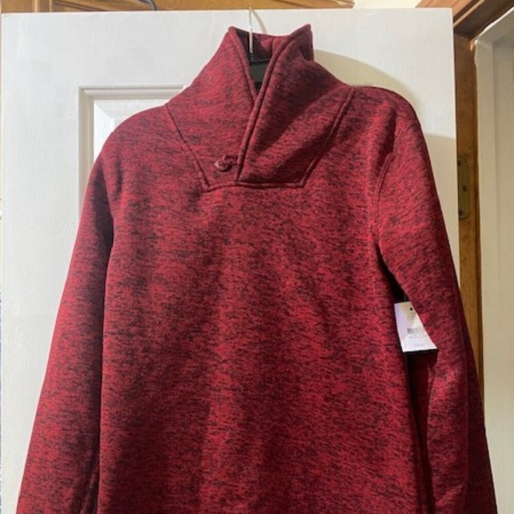 Crown & Ivy Boy Shawl Collar Pullover Sweater NWT
